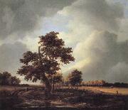 Landscape with Shepherds and Peasants Jacob van Ruisdael